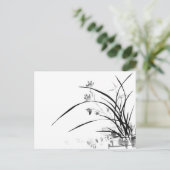 Carte Postale Orchidée Noble (Debout devant)