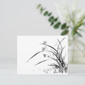 Carte Postale Orchidée Noble (Debout devant)