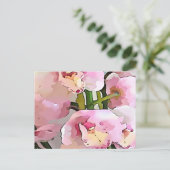 Carte Postale Orchidée rose (Debout devant)