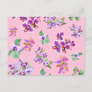 Carte Postale Orchideen