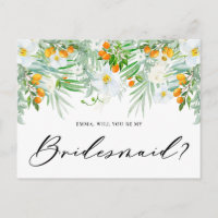 Orchidées Blanches Et Kumquats Serez-Vous Ma Serve