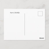 Carte Postale Orchidées de Nun 2 (Dos)