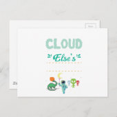 Carte Postale Ordinateur Lover Gamer Drôle programmeur IT (Devant / Derrière)