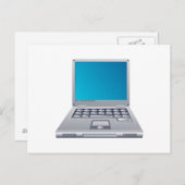 Carte Postale Ordinateur portable (Devant / Derrière)