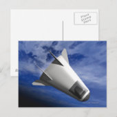 Carte Postale Ordinateur spatial imaginaire (Devant / Derrière)