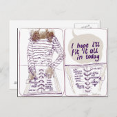 Carte Postale Ordre du jour gai (Devant / Derrière)