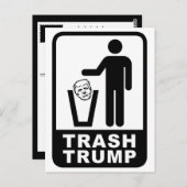 Carte Postale ordures (Devant / Derrière)