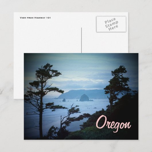 Carte postale Oregon (Devant / Derrière)