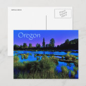 Carte postale Oregon (Devant / Derrière)