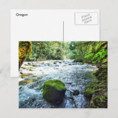 Carte Postale Oregon (Devant / Derrière)