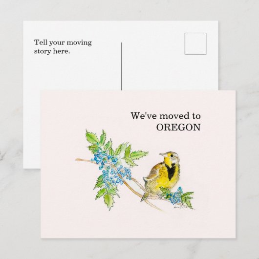 Carte Postale Oregon (Devant / Derrière)