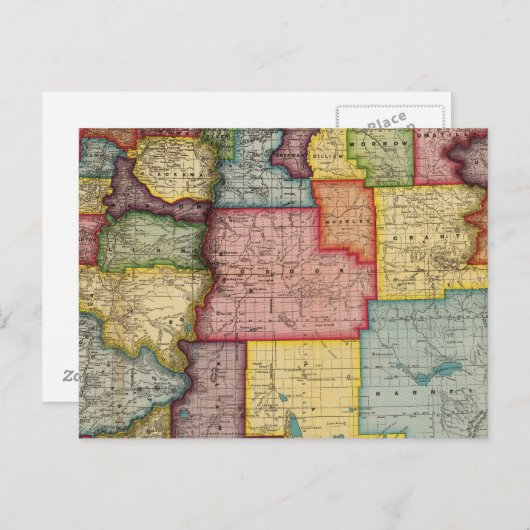 Carte Postale Oregon (Devant / Derrière)