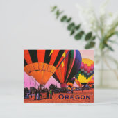 Carte postale Oregon Balloon (Debout devant)
