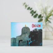 Carte postale Oregon Capitol (Debout devant)
