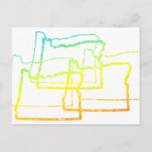 Carte Postale oregon chill flou (Devant)