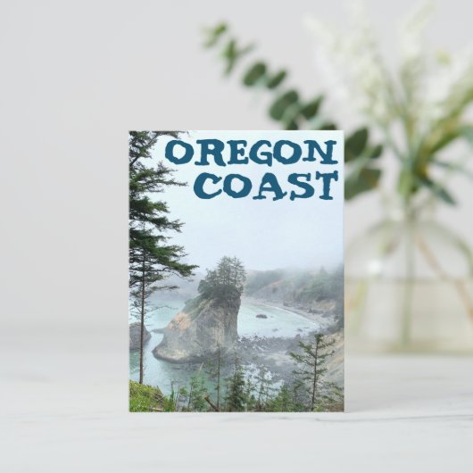 Carte Postale Oregon Coast Boardman Foggy Pittoresque Vue (Debout devant)