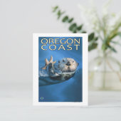 Carte Postale Oregon Coast Sea Otter (Debout devant)