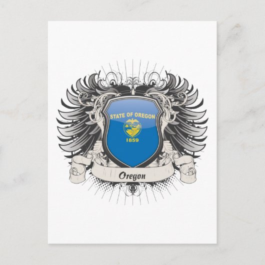 Carte Postale Oregon Crest (Devant)