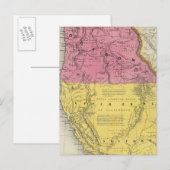 Carte Postale Oregon et Haute-Californie (Devant / Derrière)