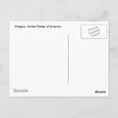 Carte Postale Oregon, États-Unis (Dos)