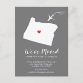 Carte postale OREGON Faire-part mobile (Devant)