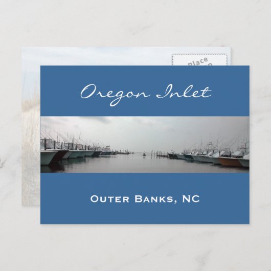 Carte Postale Oregon Inlet (Devant / Derrière)