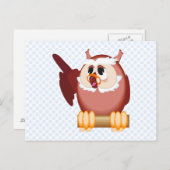 Carte Postale Oregon Owl (Devant / Derrière)