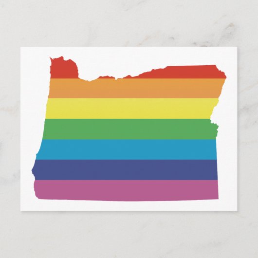 Carte Postale oregon pride. (Devant)
