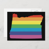 Carte Postale oregon pride. (Devant / Derrière)