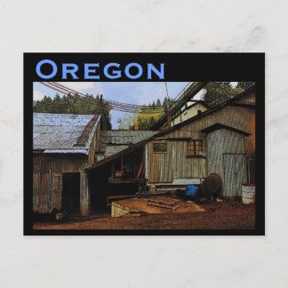 Carte postale Oregon Sawmill