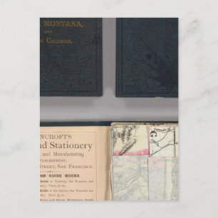 Carte Postale Oregon, Washington, Idaho, Montana