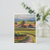Carte Postale Oregon Willamette Valley Travel (Debout devant)