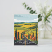 Carte Postale Oregon Willamette Valley Travel (Debout devant)