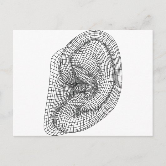 Carte Postale oreille (Devant)