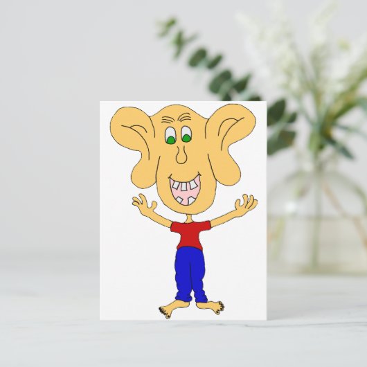 Carte Postale oreilles (Debout devant)