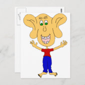 Carte Postale oreilles (Devant / Derrière)