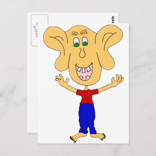 Carte Postale oreilles (Devant / Derrière)