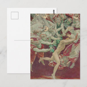 Carte Postale Oreste et les Furies de John Singer Sargent
