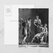 Carte Postale Oreste et Pyrrhus (Devant / Derrière)