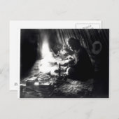 Carte Postale Orfèvrerie Navaho, vers 1915 (Devant / Derrière)