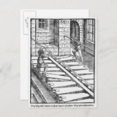 Carte Postale Organ Bellows et Blowers (Devant / Derrière)