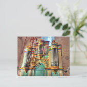 Carte Postale Organe de tuyau (Debout devant)