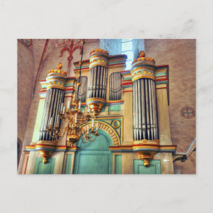 Carte Postale Organe de tuyau