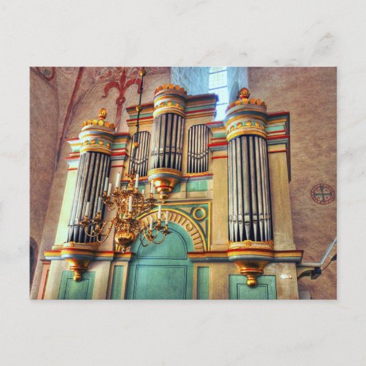 Carte Postale Organe de tuyau (Devant)