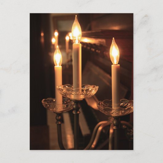 Carte Postale Organe Et Lumière (Devant)