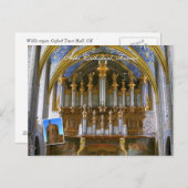 Carte Postale Orgue de la cathédrale d'Albi (Devant / Derrière)