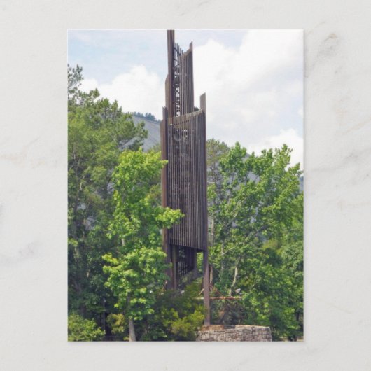 Carte Postale Orgue de tuyau du lac Stone Mountain, Stone Mounta (Devant)