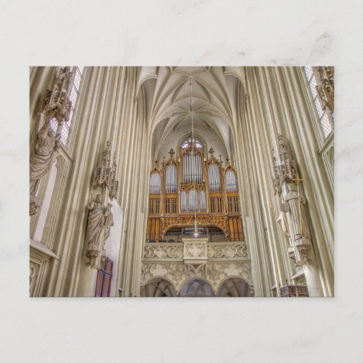 Carte Postale Orgue de tuyau Maria Am Gestade (Devant)