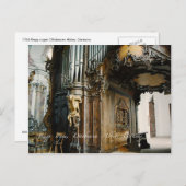 Carte Postale Orgue Riepp en Ottobeuren (Devant / Derrière)