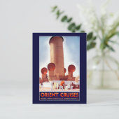 Carte Postale Orient Cruises Big Funnel (Debout devant)